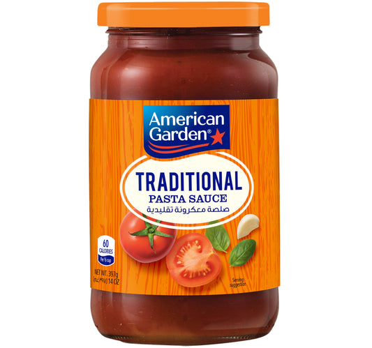 American Garden Traditional Pasta Sauce 397 g Lulu Hypermarket