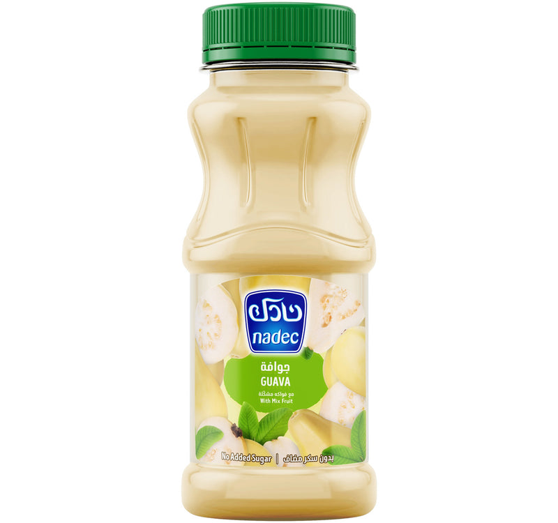 Nadec No Added Sugar Guava Juice with Mix Fruit 180 ml