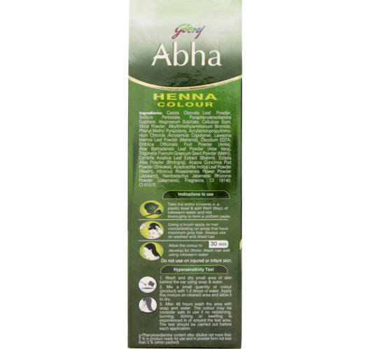 Godrej Abha Henna Color Natural Black 60 g
