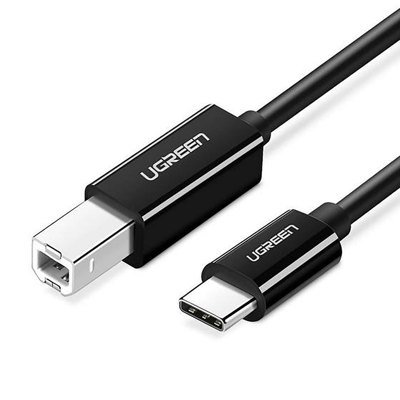 Ugreen Type C - Printer Cable 50446 - 2 Meter, Black