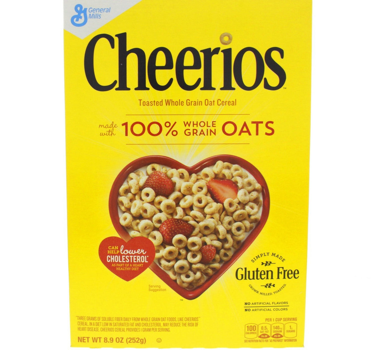General Mills Cheerios Whole Grain Oats Cereal 252 g Lulu Hypermarket