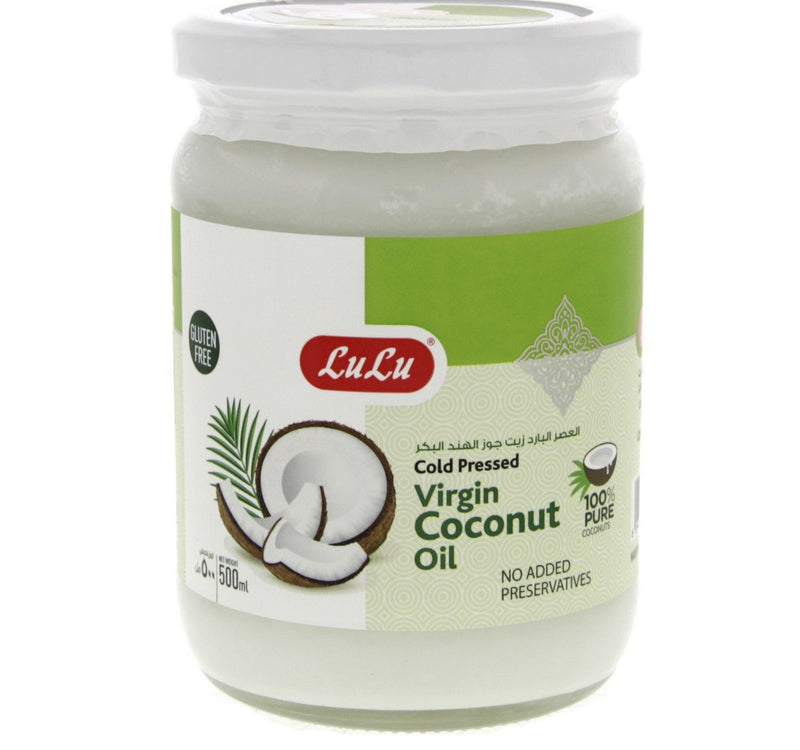 LuLu Virgin Coconut Oil Cold Press 500 ml Lulu Hypermarket