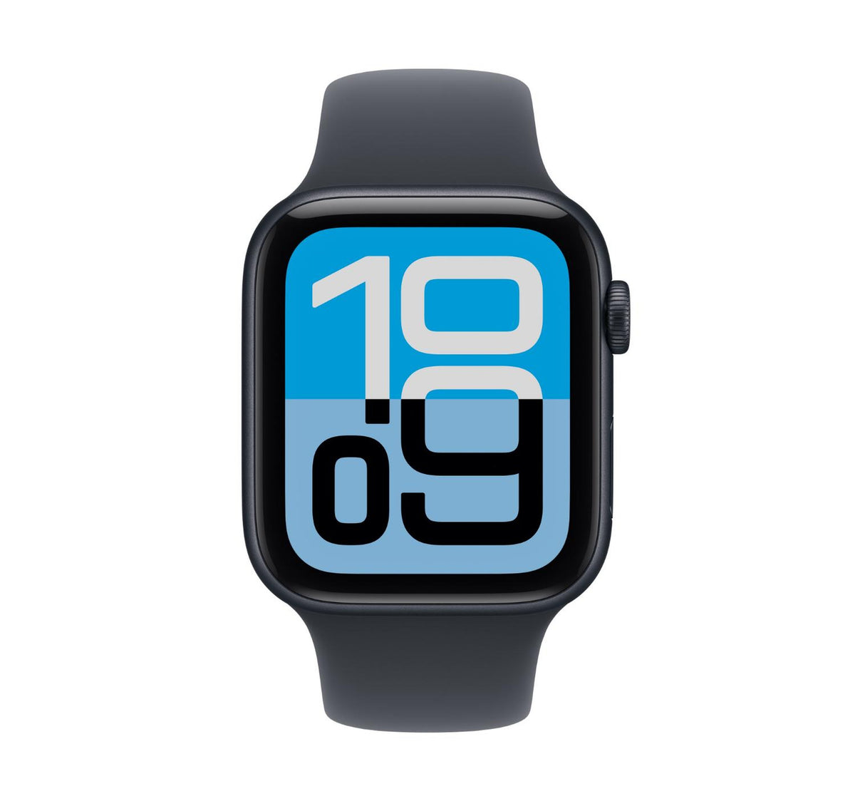 Apple Watch SE 3 GPS Smartwatch, 44 mm Midnight Aluminium Case with Midnight Sport Band (M/L), MEHQ4AF/A
