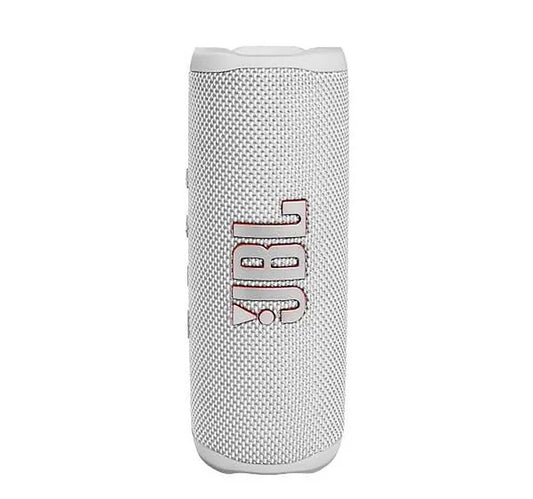 مكبر صوت JBL FLIP 6 المحمول المقاوم للماء باللون الأبيض
