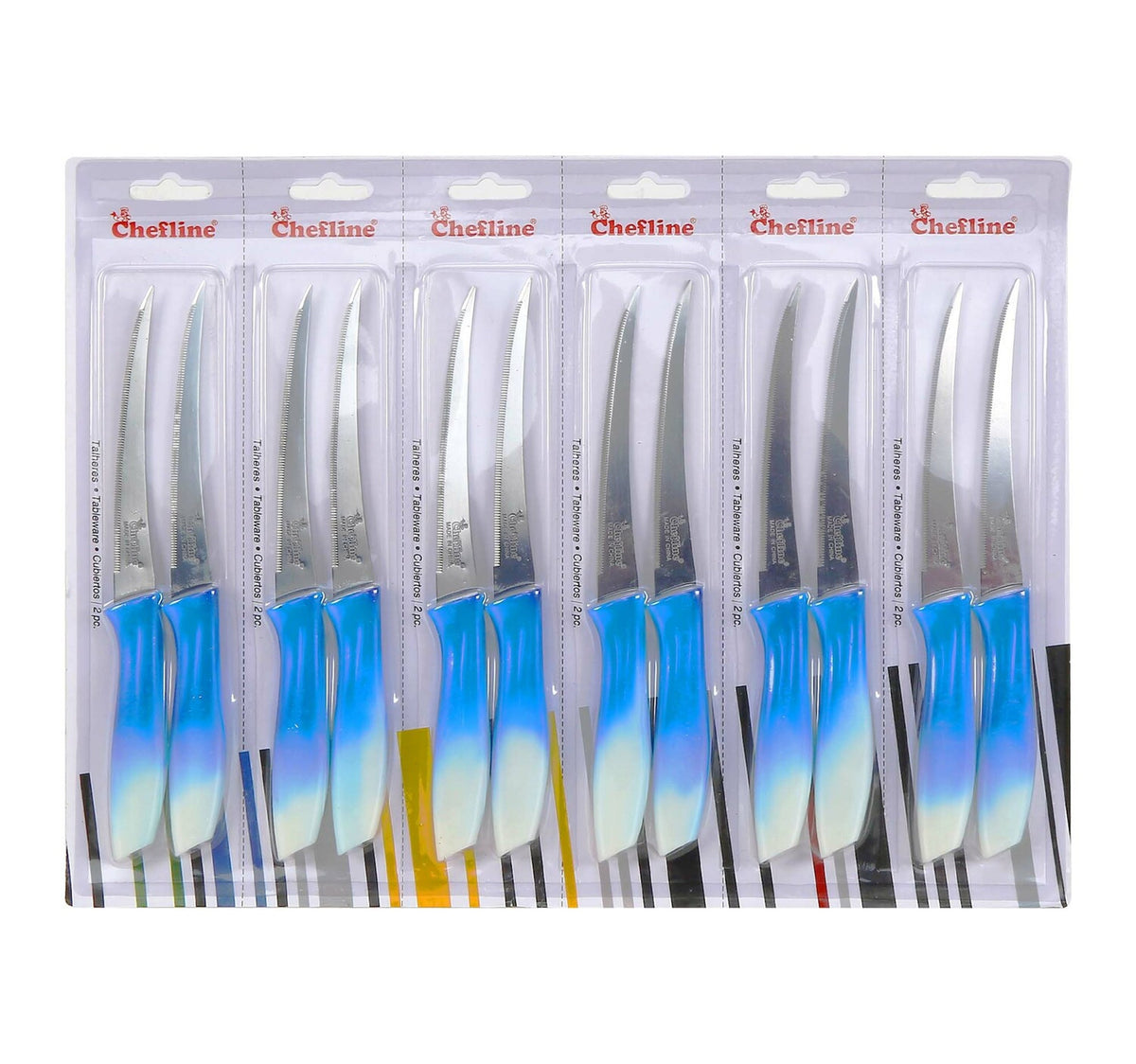 Chefline Fruit Knife, 12 Pcs, GK222-K258