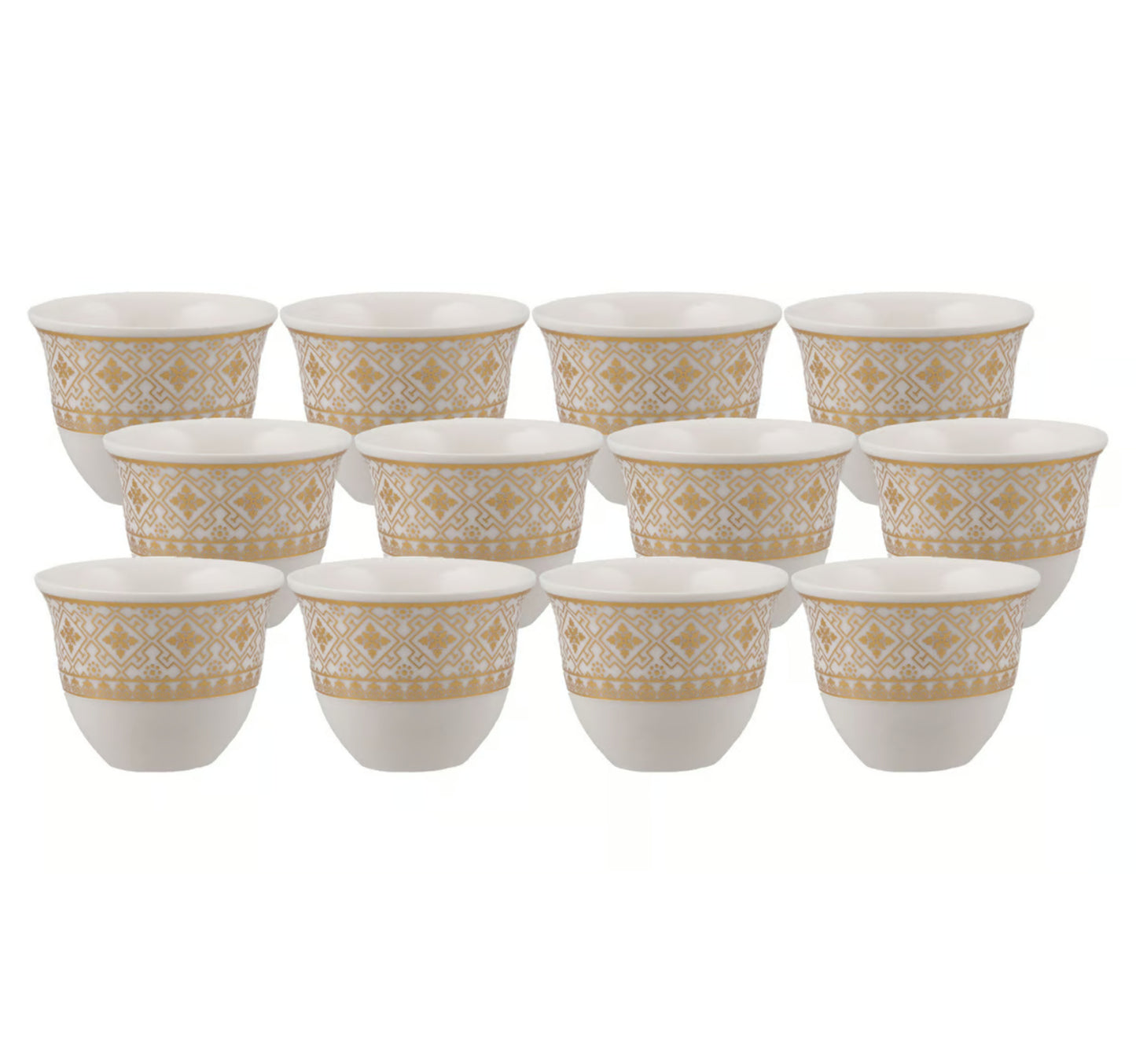 Home Cawa Cup Set, 75 cc, 12 pcs, MKT06-08