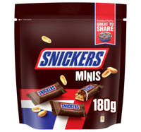 Snickers Minis Chocolate 10 pcs 180 g Lulu Hypermarket