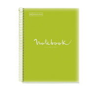 Miquelrius Notebook Spiral 5 Subject A4 120 Sheets 48566-55 Assorted