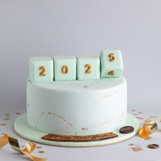 New Year Cake Lily's Cupcake