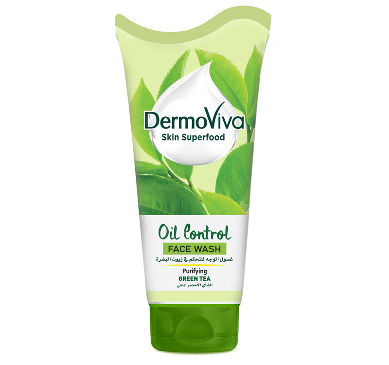 DermoViva Oil Control Purifying Green Tea Face Wash 150 ml