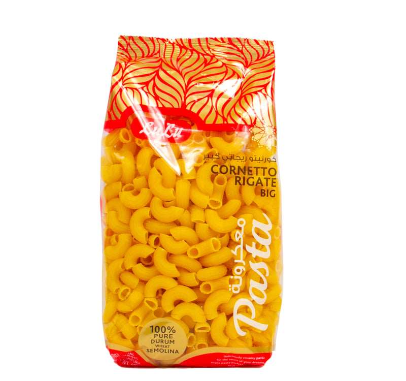 LuLu Cornetto Rigate Big Pasta 400 g Lulu Hypermarket