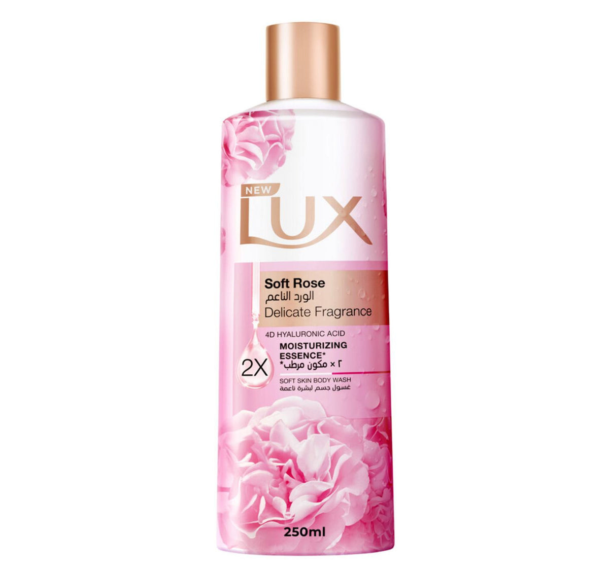 Lux Soft Rose Delicate Fragrance Body Wash 250 ml