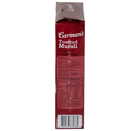 Carma's Classic Fruit & Nut Muesli 500 g