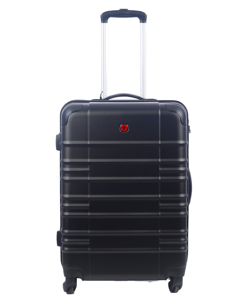 Wenger 4 Wheel Hard Trolley 653149 75cm Black