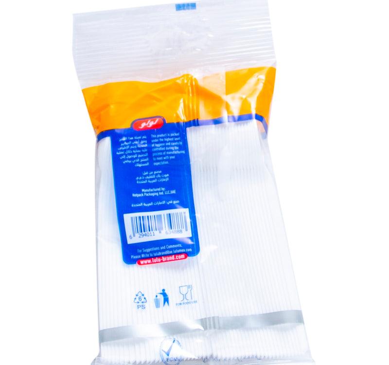 LuLu Plastic Tea Spoon 50pcs