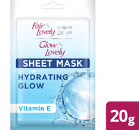 قناع ورقي مرطب ومتوهج من Glow &amp; Lovely، 20 جم
