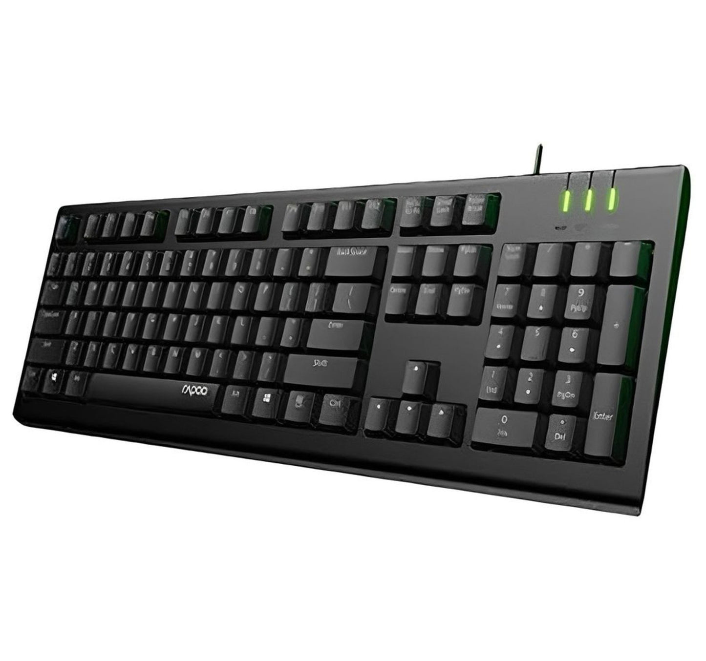 Rapoo Wired Keyboard NK1900 Black