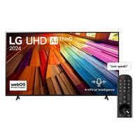 تلفزيون LG UHD UT80 الذكي 86 بوصة 4K مع جهاز تحكم عن بعد AI Magic HDR10 webOS24 2024