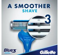 Gillette Blue 3 Cool Men's 3-Bladed Disposable Razor 3 pcs