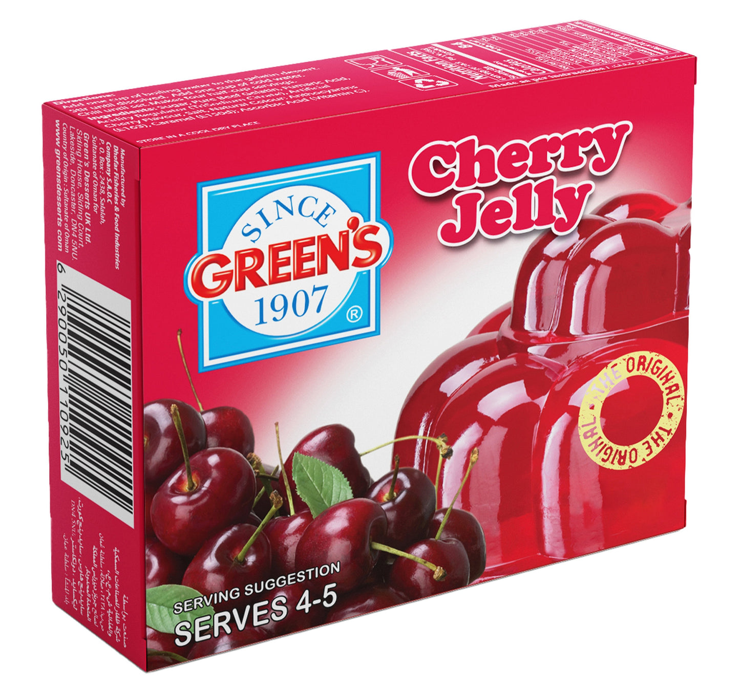 Green's Cherry Jelly 12 x 80 g Lulu Hypermarket