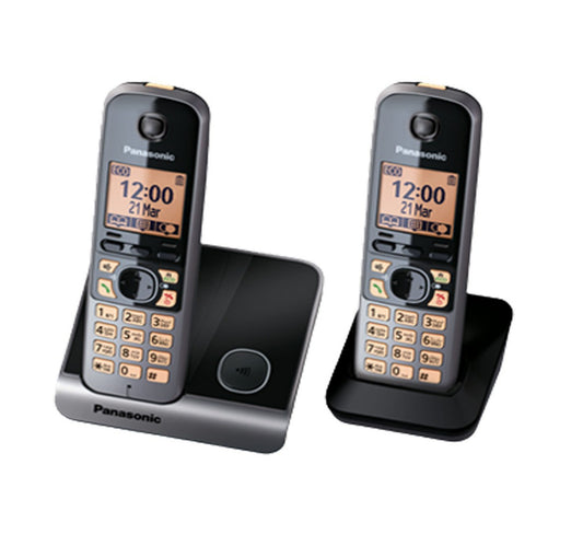 Panasonic Cordless Phone Black KX-TG6712BXB