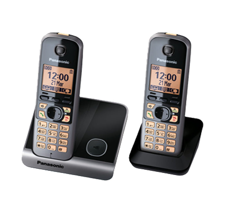 Panasonic Cordless Phone Black KX-TG6712BXB