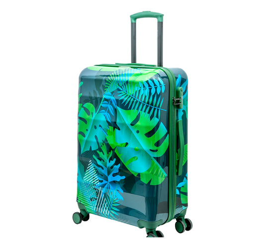 Wagon R 4Wheel Hard Trolley A6405 Printed 24inch Assorted