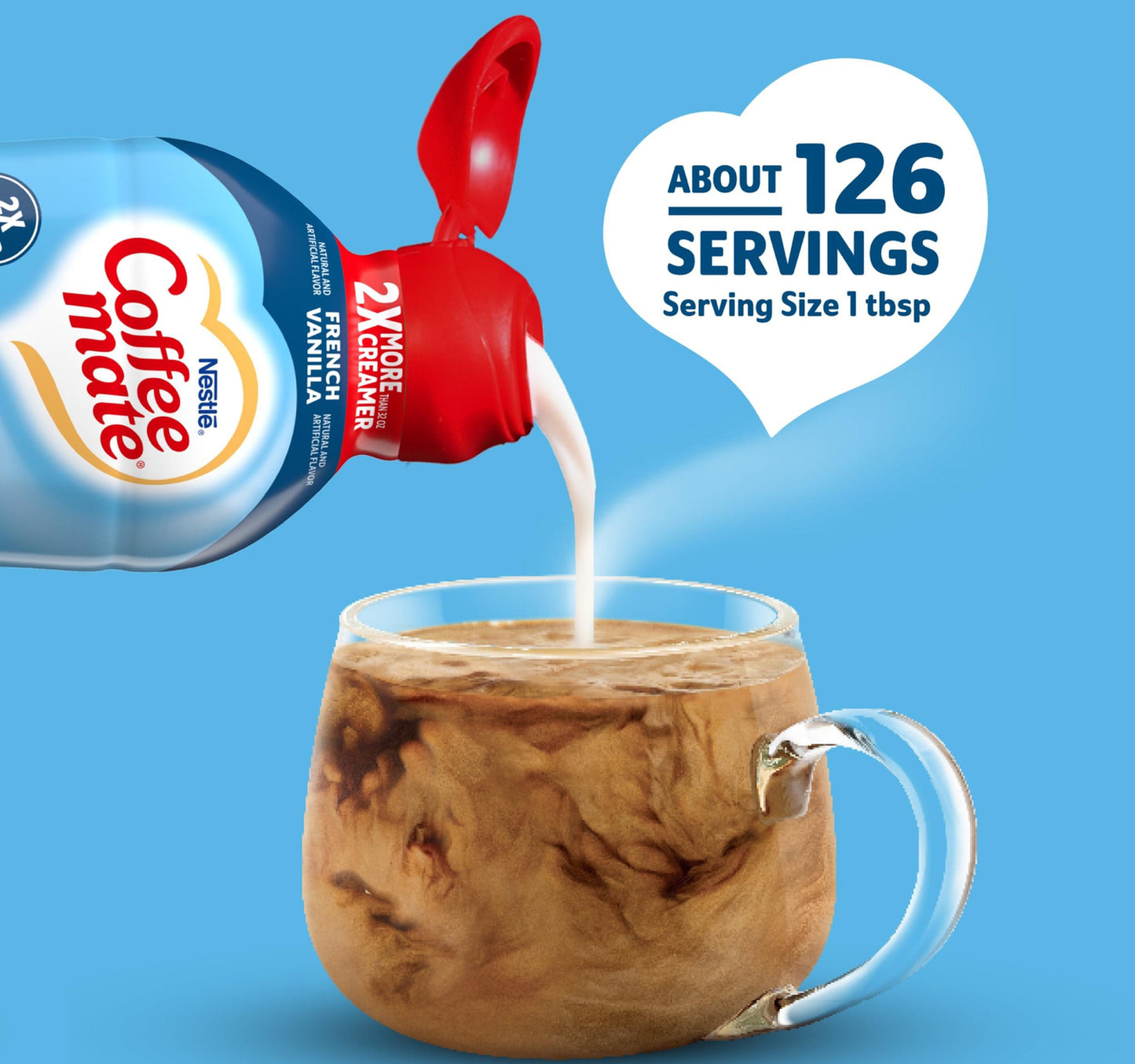 Nestle Coffeemate French Vanilla 1.89 Litres Sultan Center