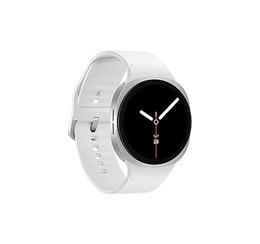 Samsung Galaxy Watch8 Smartwatch, 44mm, LTE, Silver, SM-L335FZSAXSG