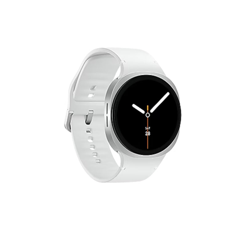 Samsung Galaxy Watch8 Smartwatch, 44mm, LTE, Silver, SM-L335FZSAXSG