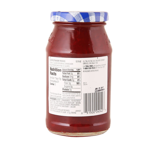 Smucker's Sugar Free Strawberry Preserve 361 g
