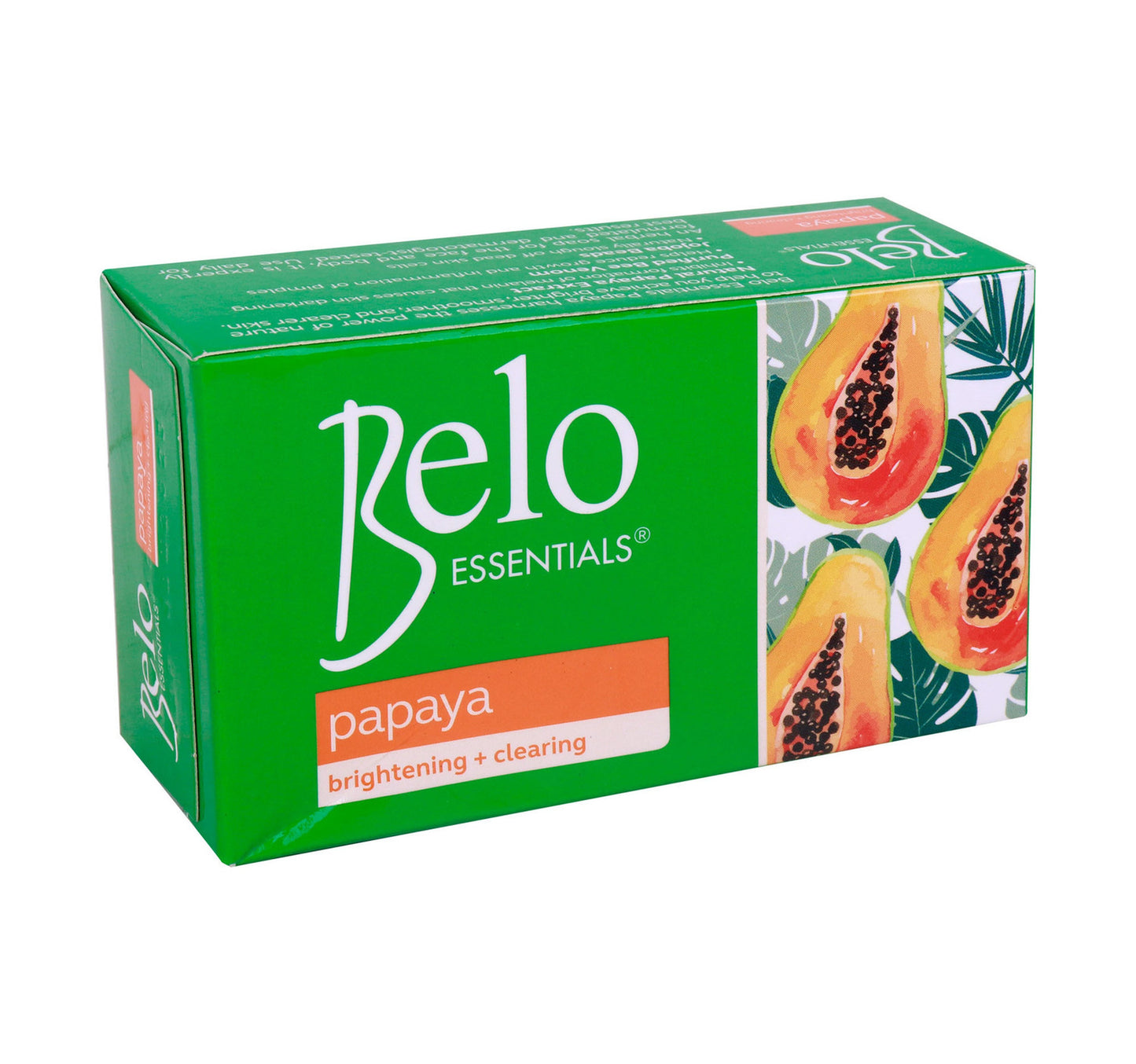 Belo Essentials Brightening + Clearing Papaya Soap 135 g