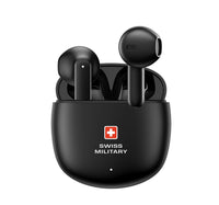 Swiss Military True Wireless Earbuds Victor 6 Black Lulu Hypermarket