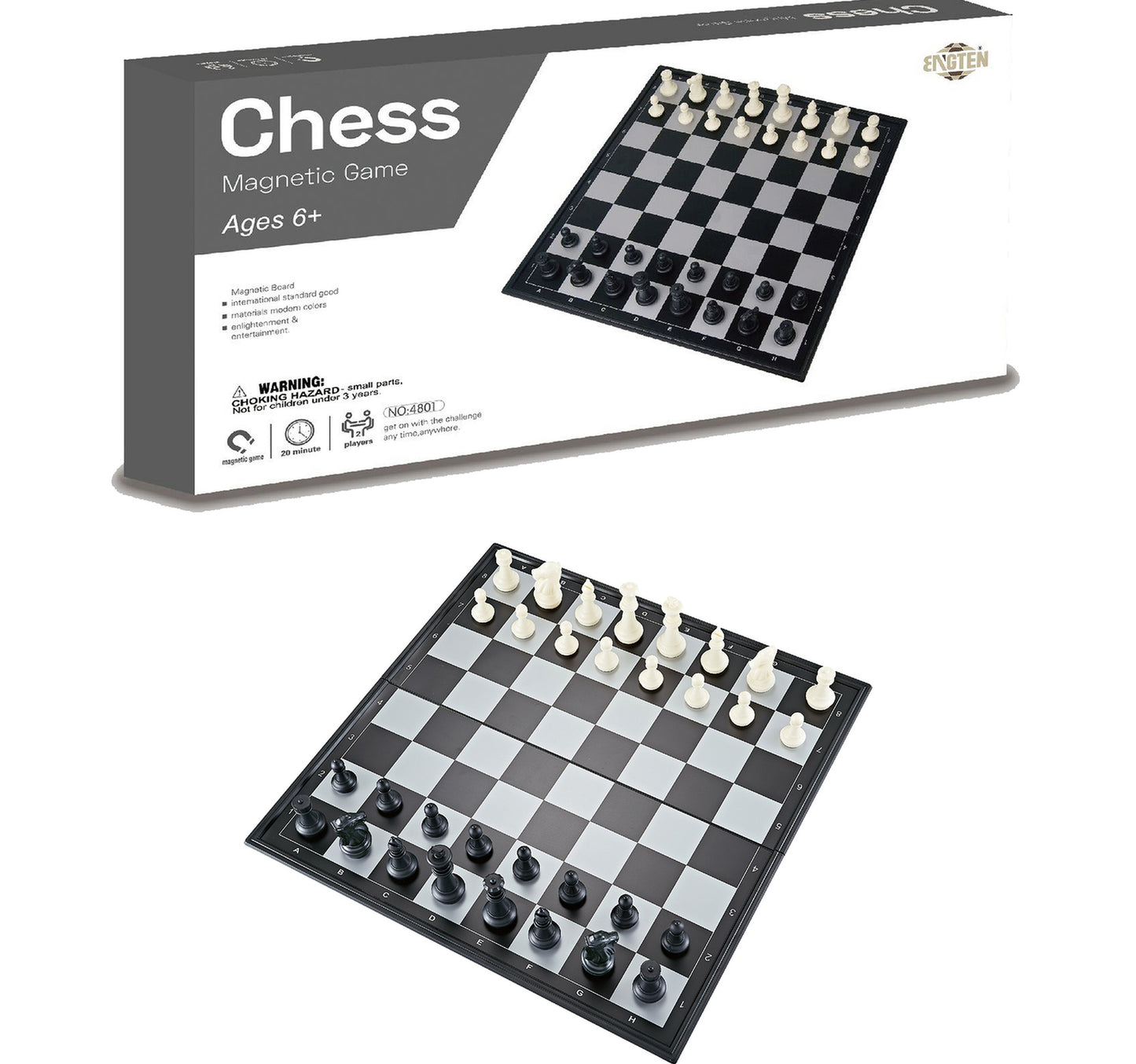 Skid Fusion Magnetic Chess Board Set 4801