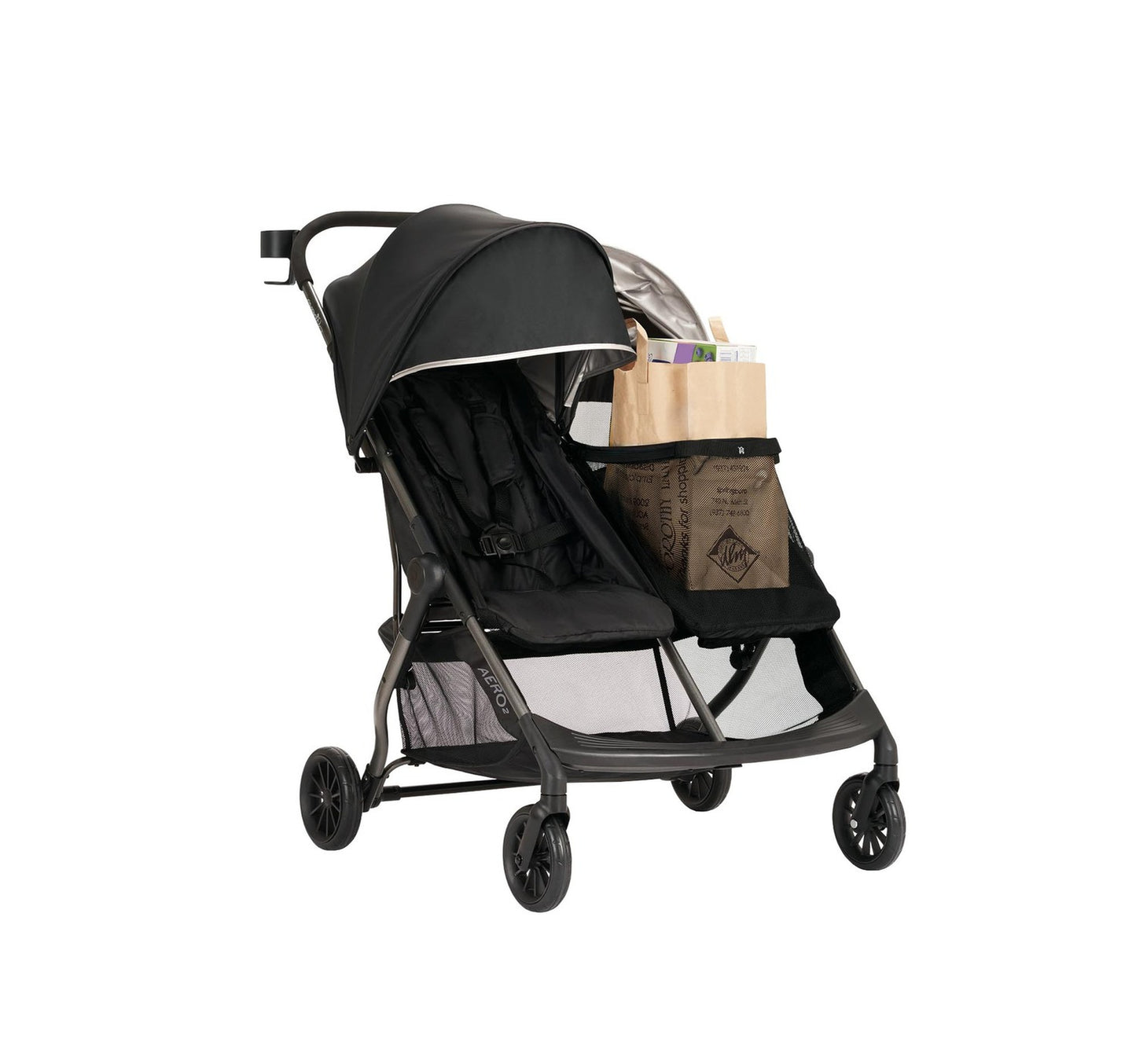 Urbini Twin Stroller S-2601 Black