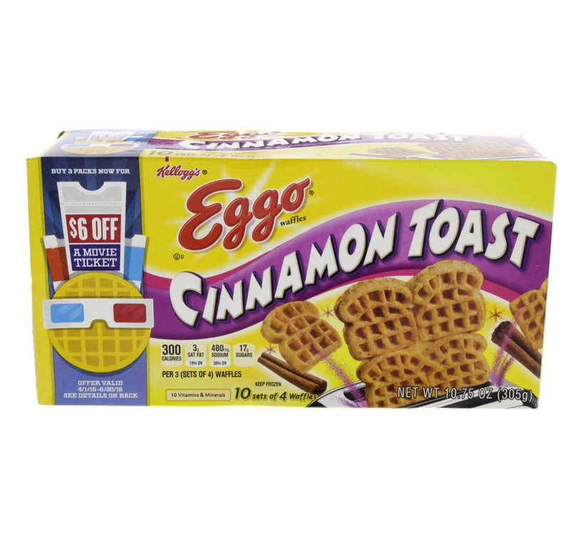 Kellogg's Eggo Cinnamon Toast 305 g Lulu Hypermarket