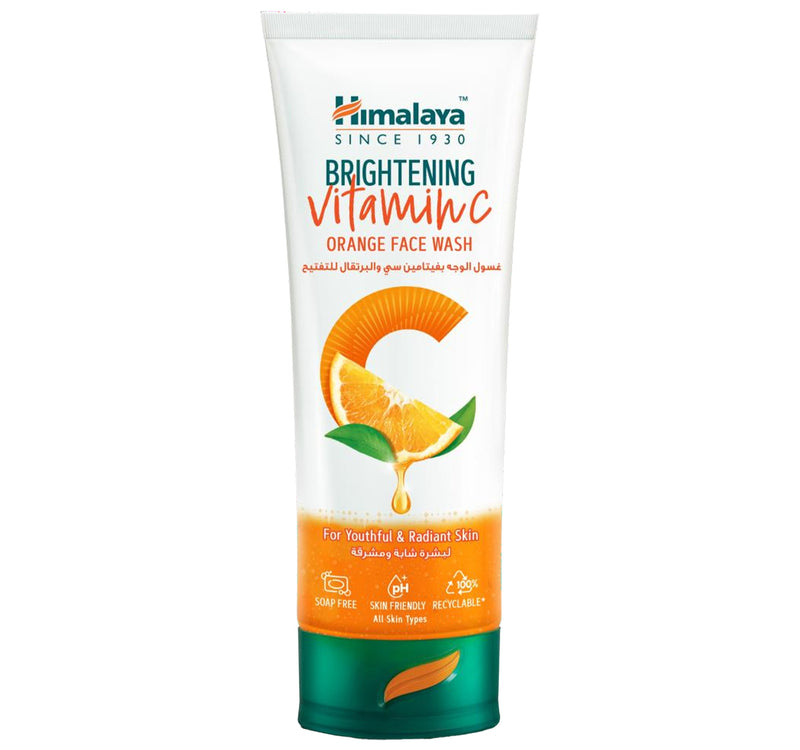 Himalaya Brightening Vitamin C Orange Face Wash 100 ml