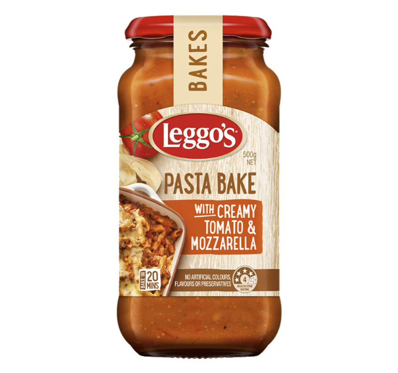 Leggo's Pasta Bake with Creamy Tomato and Mozzarella 500 g Lulu Hypermarket