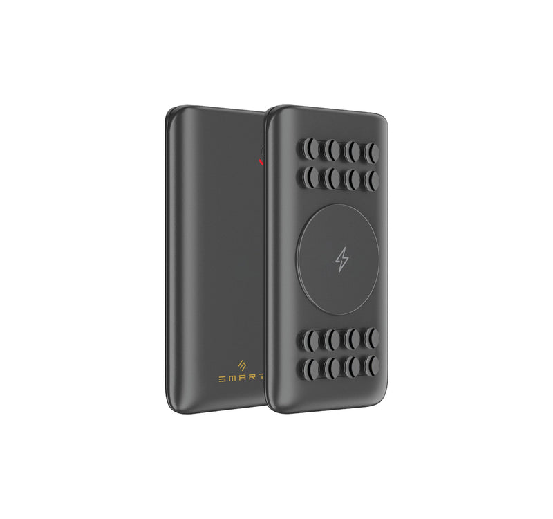 Smart AirConnect iMate 10W Fast Wireless Charge + 18 W PD & QC Premium Suction Power Bank, 10000mAh, ACMT10 Sultan Center