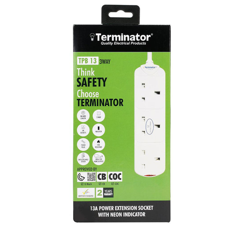 Terminator Extension 3 Way TPB 13 3 Meter