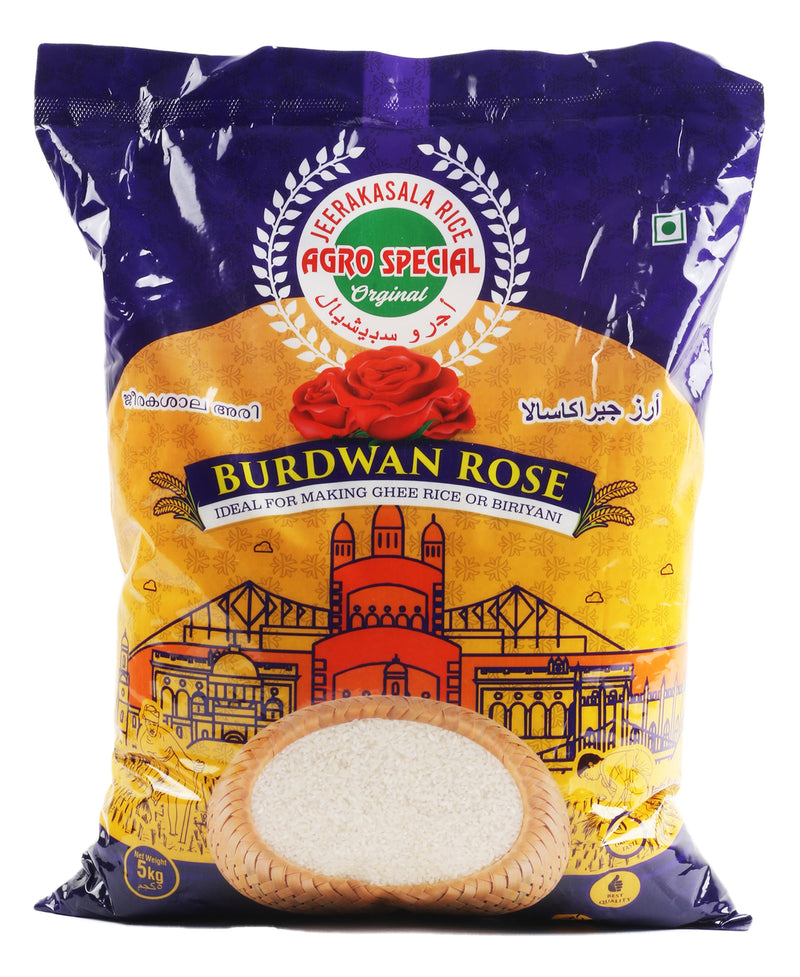 Agro Special Burdwan Rose Jeerakasala Rice 5 kg Lulu Hypermarket