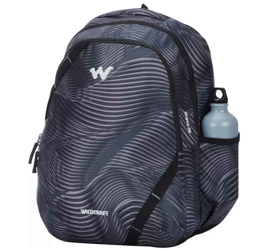 Wildcraft Bravo 35 RC Contour School Bag Pack, 18 Inches, Black