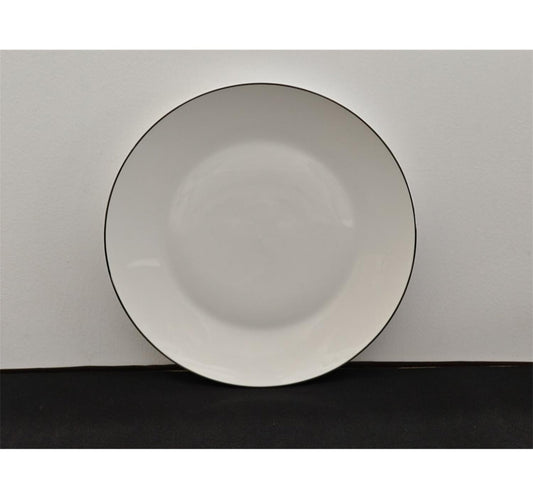 Pearl Noire Dinner Plate, 10.5 inches, White, NBC105SR-LIM