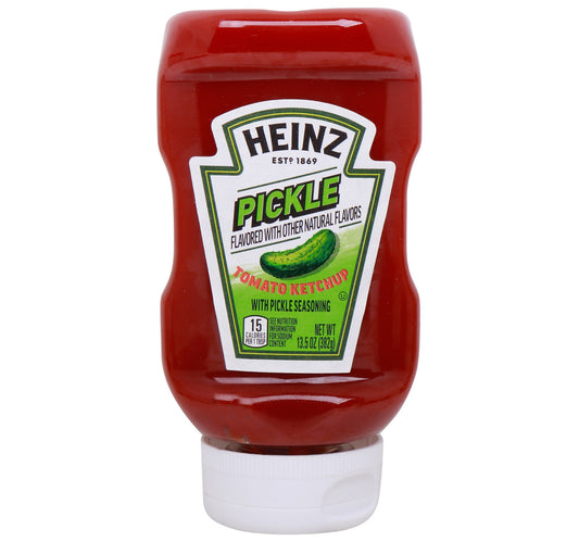 Heinz Pickle Tomato Ketchup with Pickle Seasoning 382 g Lulu Hypermarket
