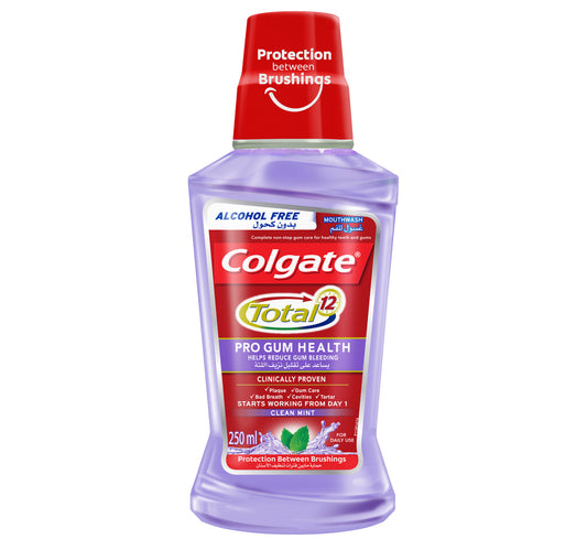 Colgate Total Clean Mint Pro Gum Health Mouth Wash 250 ml