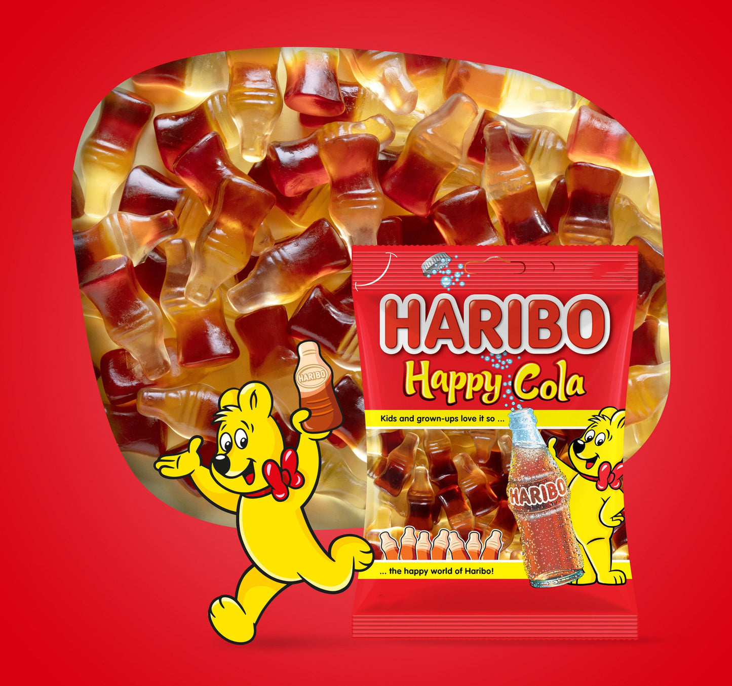 Haribo Happy Cola Gummy Candy 80 g