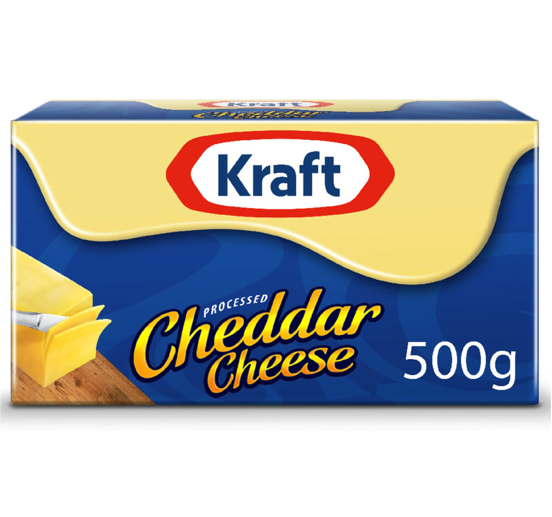 Kraft Cheddar Cheese Block 500 g Lulu Hypermarket
