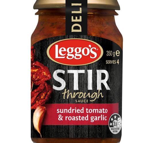 Leggo's Sundried Tomato & Roasted Garlic Stir Through Sauce 350 g