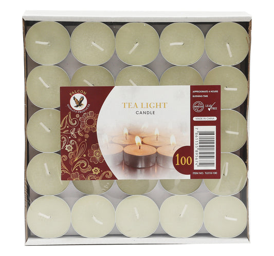 Falcon Tea Light Candles 100 pcs