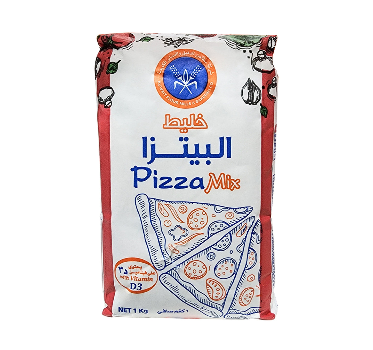 مزيج بيتزا KFMB 1 كجم